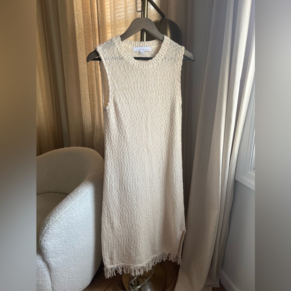 Anthropologie Callahan Island Knit Maxi Sleeveless Dress | Medium Petite - Picture 3 of 9
